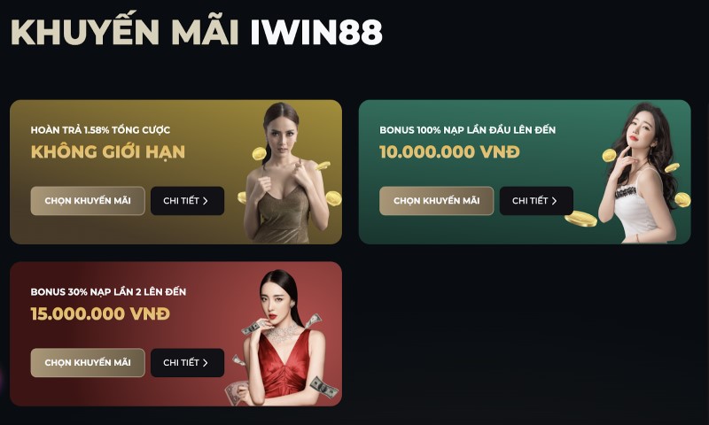 Khuyến mãi Iwin88 